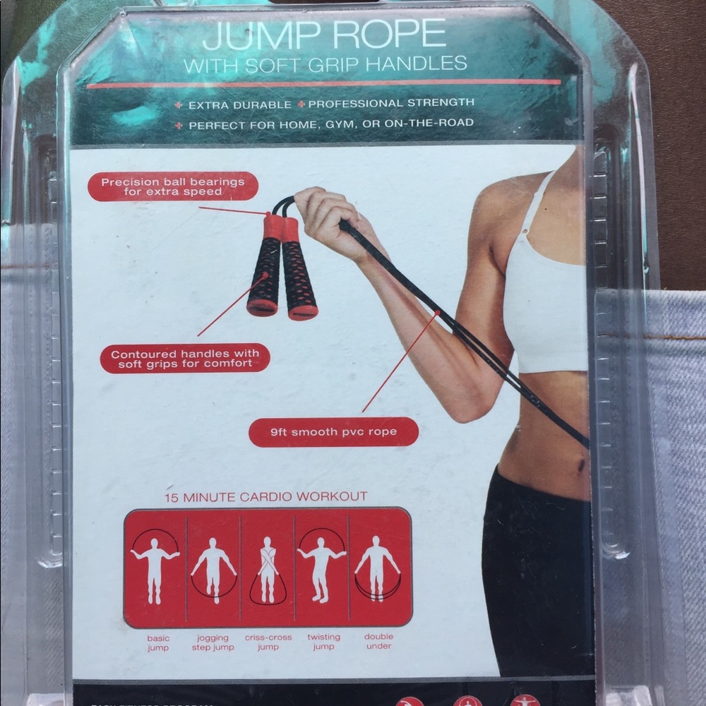 Jump Rope with soft grip handles